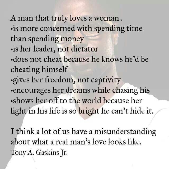 When a man loves his wife quotes